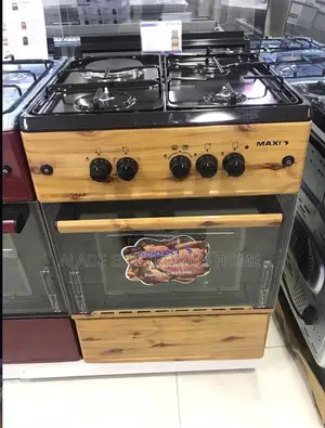 Maxi 60 by 60 3gas Burner, 1electric 1 Oven. 5yrs Waranty