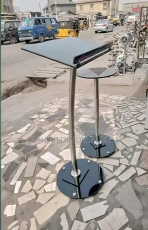 Black Glass Pulpit