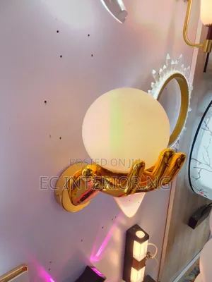 Golden Finger Wall Lamp Luxury Bedroom Bedside Lamp Nordic