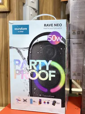 Anker Sound Core Rave Neo Bluetooth Portable Speaker - Black