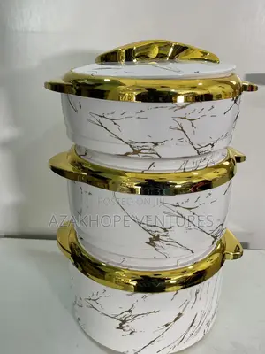3 in 1 White Gold Food Warmer