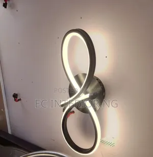 Modern Wall Lamp Living Room Bedroom Headbed Led Black White Walkaway