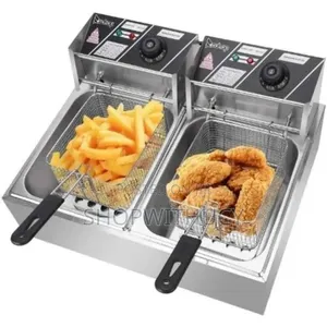 Boma Bm-82 Commercial Stainless Steel Electric Deep Fryer.