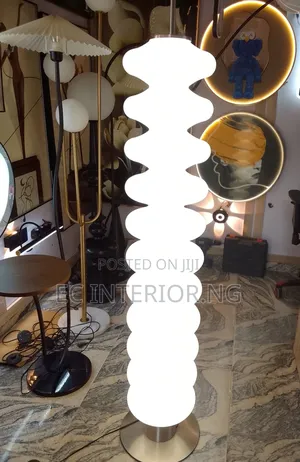 Creative Led Corner Floor Lamp Designer Sugar Gourd Sanding Lamp