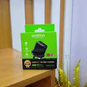 Oraimo Powercube 10 Sleek Charger + Type-c Cable