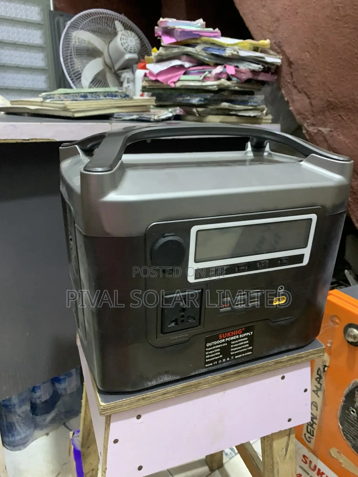 1000watts Sukhig Solar Generator