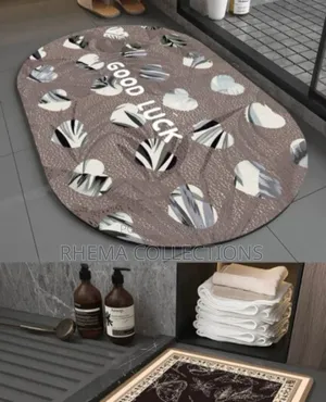 (Big Size 50*80cm)Door Footmat (Water Absorbent)