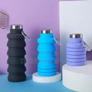 Silicone Collapsible Water Bottle | 500ml Full Size