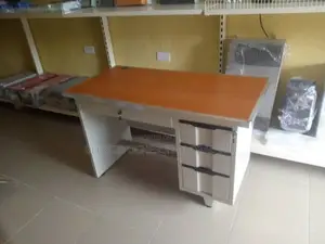 Metal Office Table With Drawers