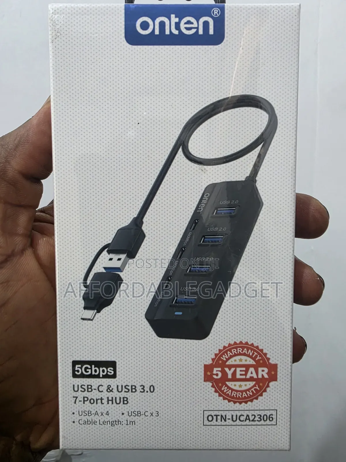 Usb-C Usb 3.0 7-Port Hub