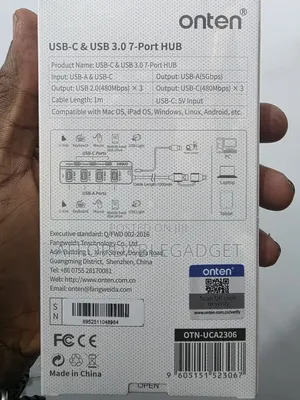 Usb-C Usb 3.0 7-Port Hub