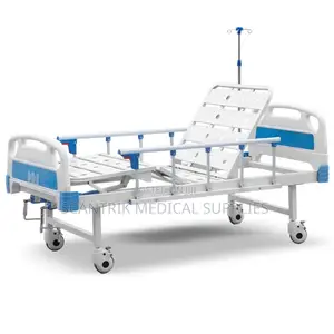 Adjustable Crank Manual Hospital Bed for Patient Rehabilitation