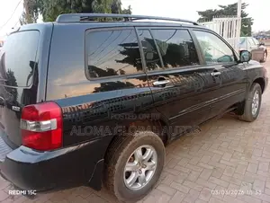 Toyota Highlander V6 2005 Black