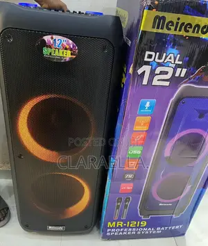 Meirende Mr-1219 Professional Battery Speaker