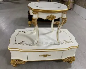 Unique Quality Center Table Set And Suitable Two Side Tables.