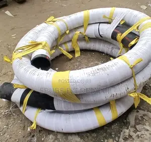 8” Black Hose With Wire