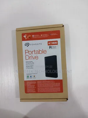 4tb Seagate Portable External Storage Hard Drive