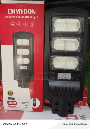 Emmydon All In One Solar Street Light 600watt
