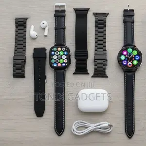 Ultimate 10-in-1 Luxury Smartwatch Suit Extreme (I80)