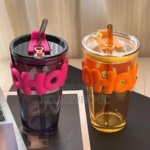 Hoho Transparent Straw Cup