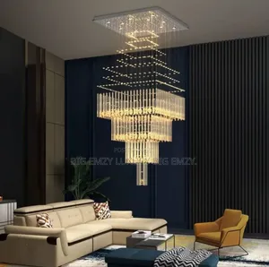 Led Living Room Mm Raindrop Chandelier Light
