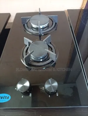 2-burner Built-in Gas Cooker | Tempered Glass Hob | Auto Ignition