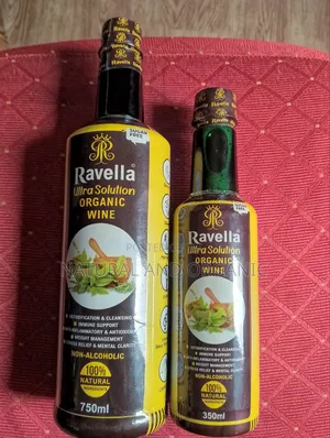 Ravella Ultra Solution Organic Wine..A Great Antioxidant