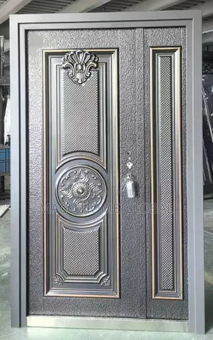 4ft By7ft Copper Cast Door Back and Front Design