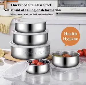5pcs Stainless Bowl