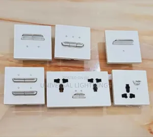White 3gang Piano Switch