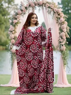 Adire Gown