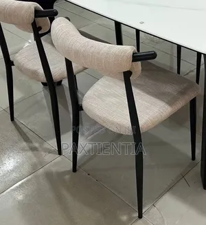 White Coloured Simplicity Dining Chair