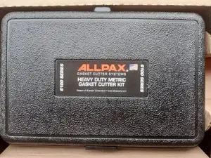 Allpax Ax6100 Metric Gasket Cutter Kit 6100 Series