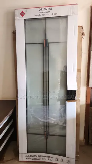 Quality Full Double Tempered Glass Door Size 750