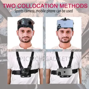 Head-Mounted Phone Holder | Pov Mount Kit for All Phones