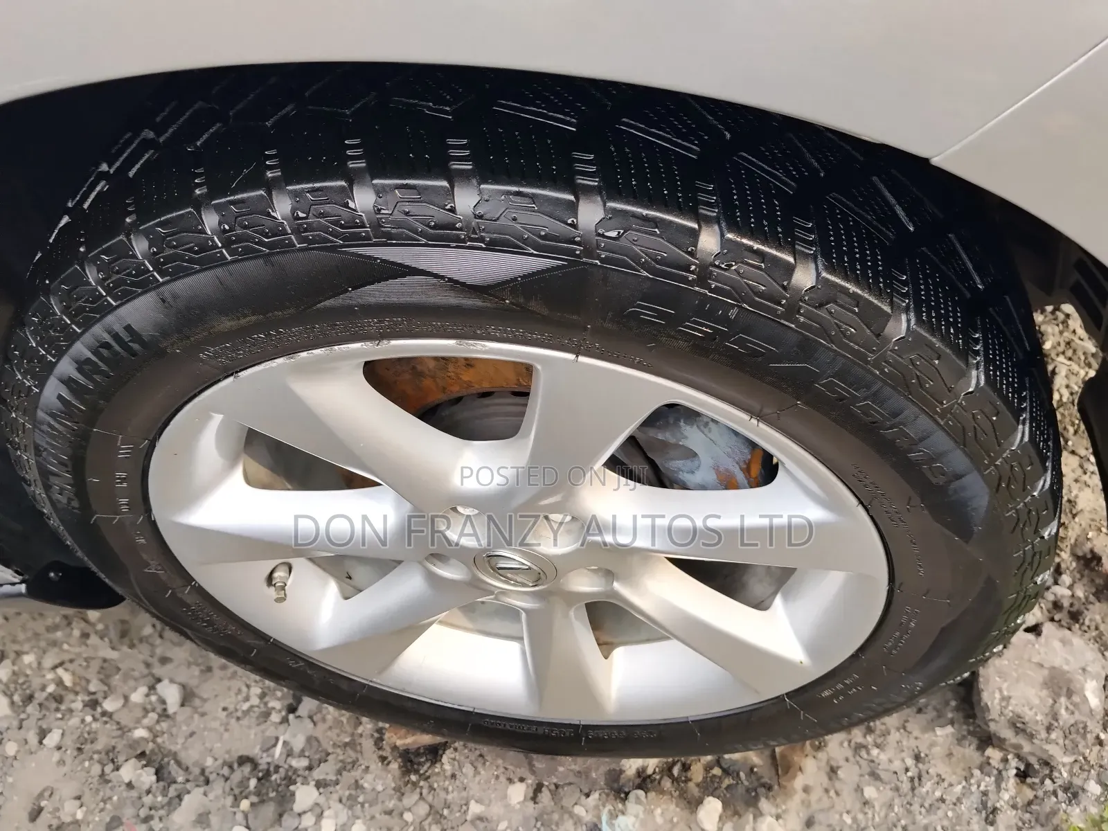 Lexus RX 2011 Silver