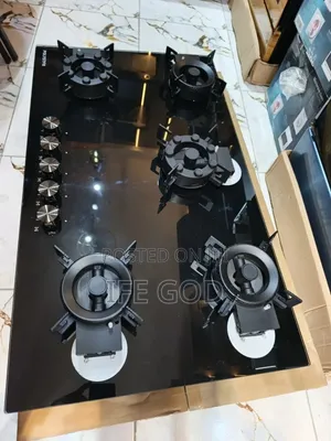 Original High Quality Polystar Built-in Flips Up Premium 5 Burners Gas