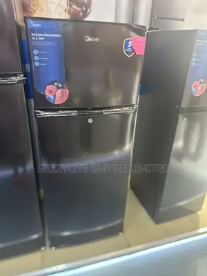 Midea Double Door Refrigerator 190 Liters Energy Saving Mdrt268mtv28