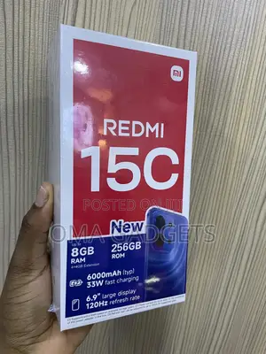 New Xiaomi Redmi 15C 4G 256 GB Red