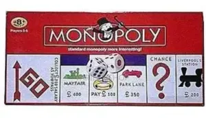 Monopoly Classical English - Standard Classic Monopoly 321