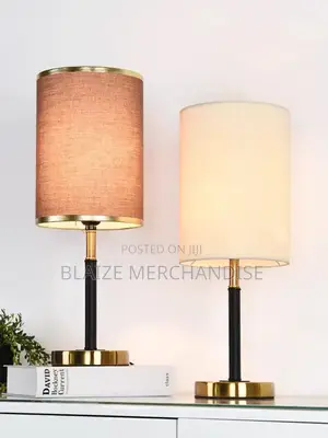 Stylish Fabric Bedroom Table Lamps - Dimming Bedside Reading