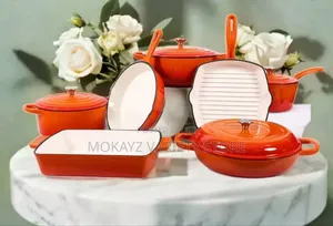 7pcs High Quality Durable Thick Iron Cookware(Chef Standard)