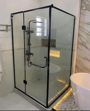 This Shower Cubicle Made From Heat-Treated Glass That Is 4-5 Times
