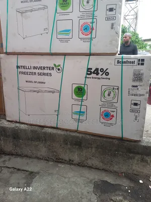 Scanfrost Inverter Chest Freezer Pick Up From 0.5kva 500liters 10yrs W