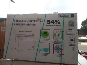 Scanfrost Inverter Chest Freezer 400liters Pick Up From 0.5kva