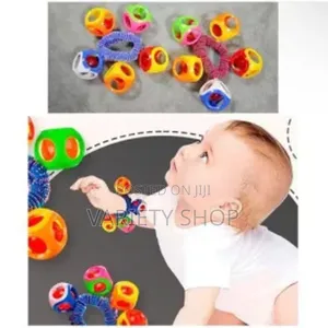 2 in 1 Baby Wrist Rattle Toy Baby Toy Bell Hand Feet Rattle 2pieces