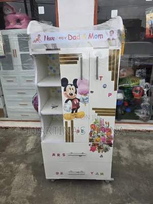 Wooden Cabinet for Kids