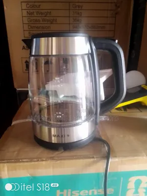 Maxi Electric Kettle 1.7litres Silver Colour