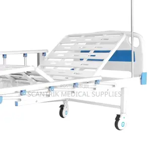 Affordable Crank Manual Hospital Bed for Patient Comfort