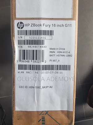 New Laptop HP 32GB Intel Core i7 SSD 1T